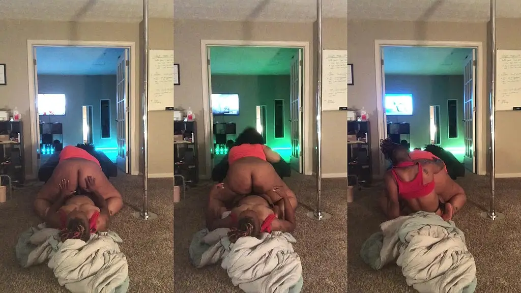 riding while i play with her ass from behind