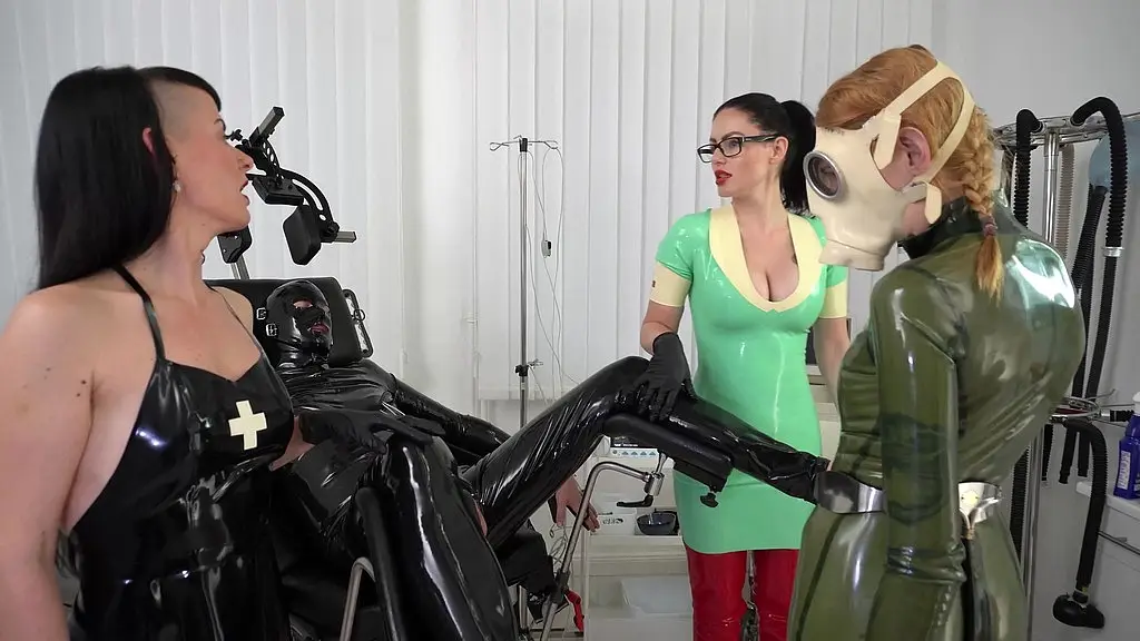 tales from the rubber clinic: 2 femdoms and the latex couple