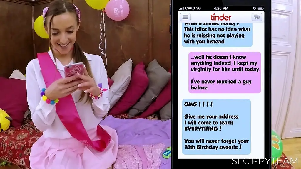 tinder date   dating app chat   stranger first time cuckold   cheating on boyfriend