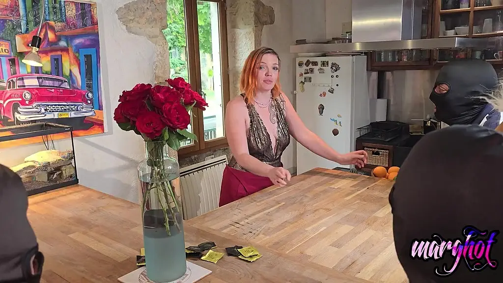 mon mari invite 5 potes a l apero je leur offre du jus d orange et ils me ...