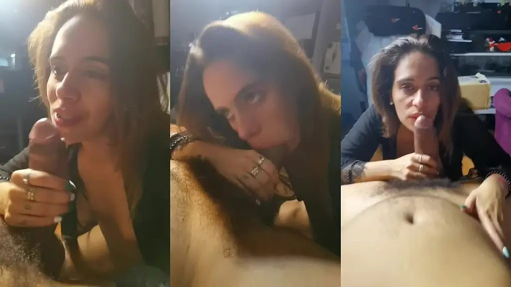 viens voir la petite salope que je suis quand je gobe sa grosse bite de 25cm au ...