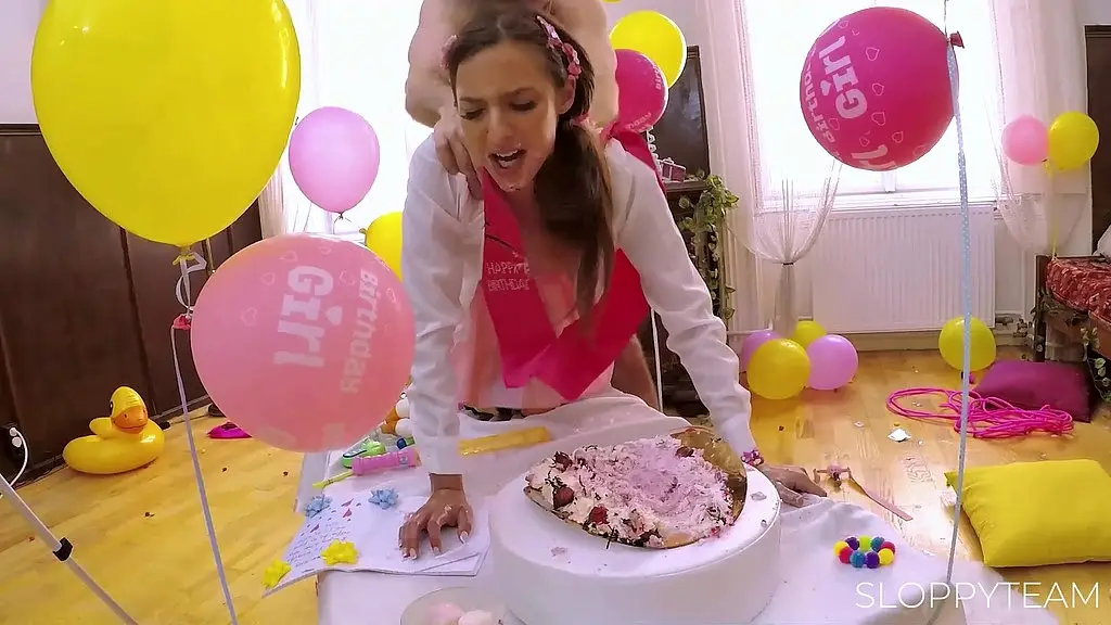 only anal during birthday party  ravaged ass  cute doggy