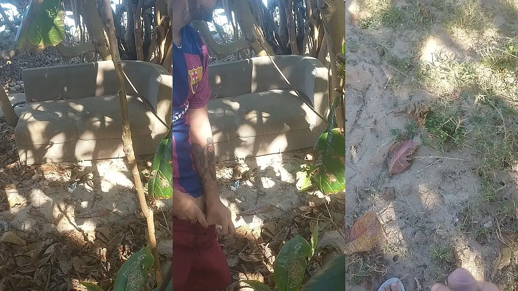 novinho exibindo o corpinho na praia, cheio de teao