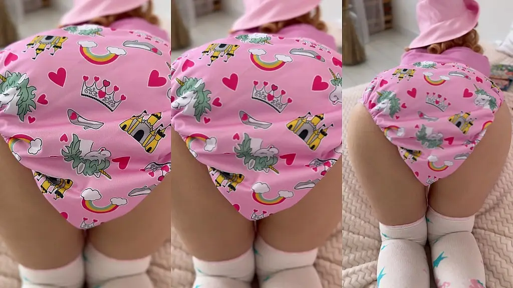 curly diaper princess1 part