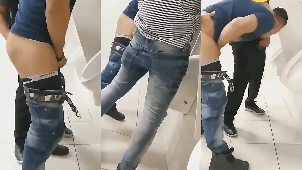 dei o cu no banheiro da escola para 2 professores