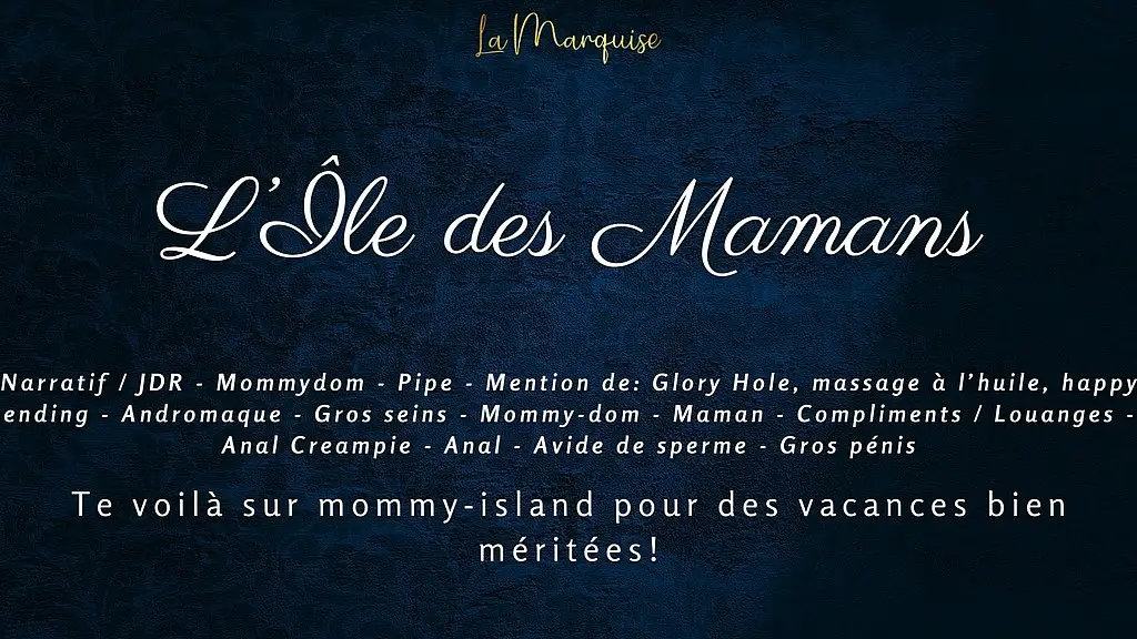 l ile des mamans - french audio mommydom