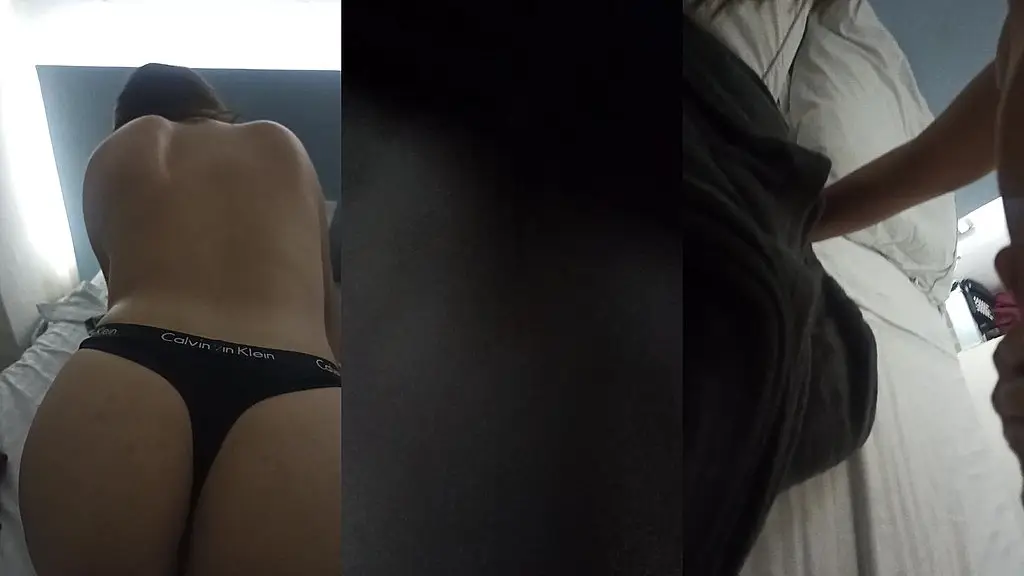 cogiendola por el ano y hago que se masturbe