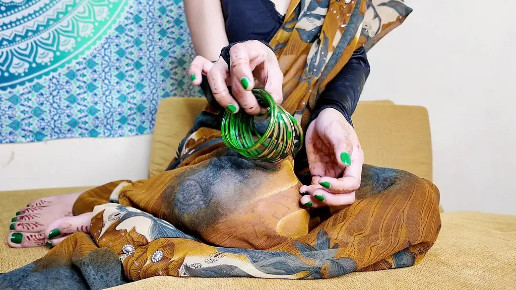 horny indian lady fucking her neighbor because her husband isn t around.