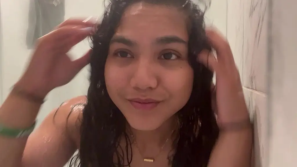 showering with little soap