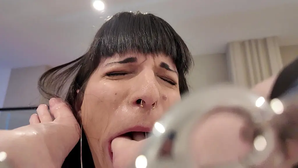 drooling ts foot goon worships violescent s soft feet - trailer