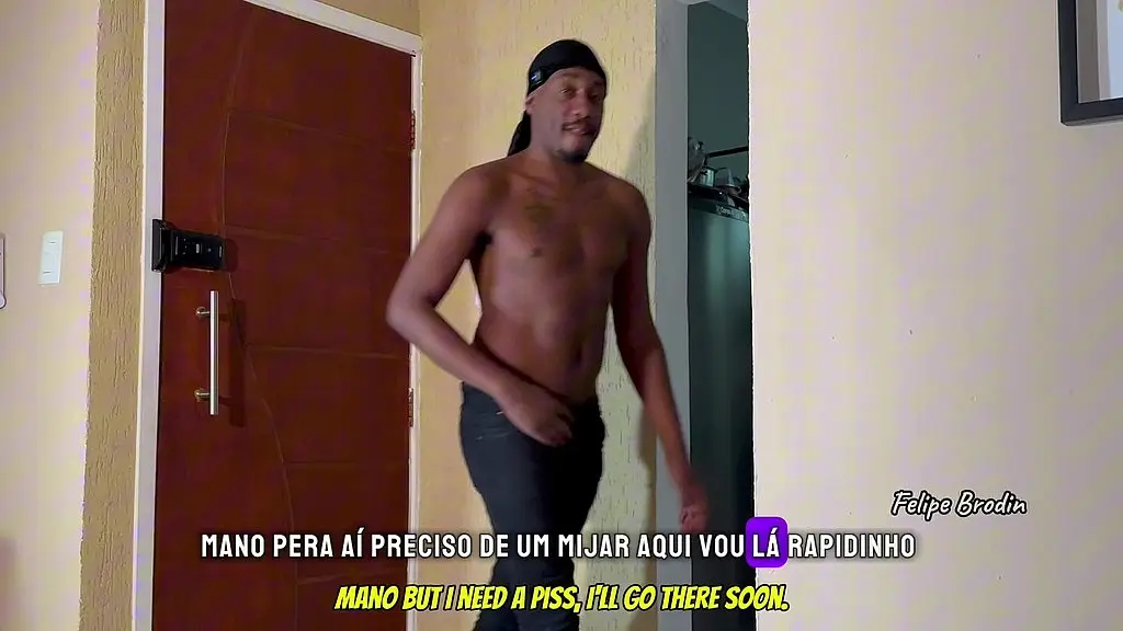 foi mijar e balancou pra mim