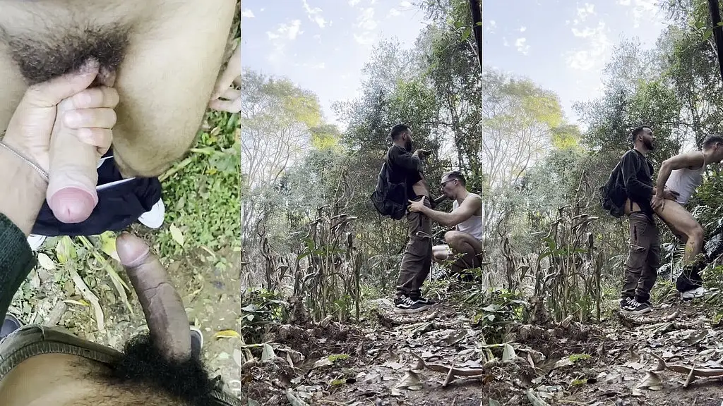 comi o carinha no mato