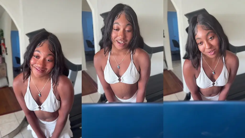 horny teen doing joi on facetime