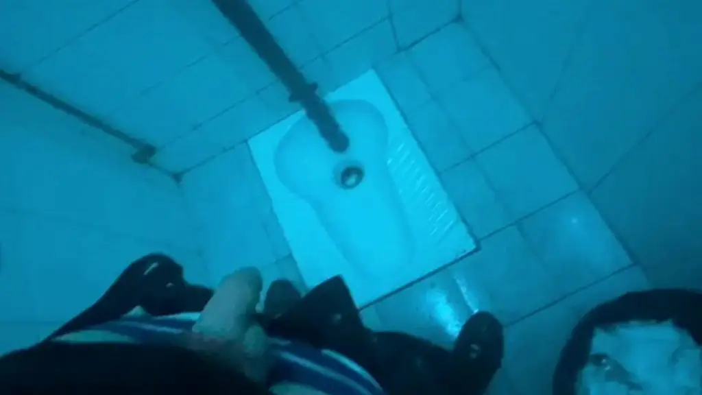 compilation of amateur pissing in different kinds of public toilets (squat toilet, urinal and metal toilets)