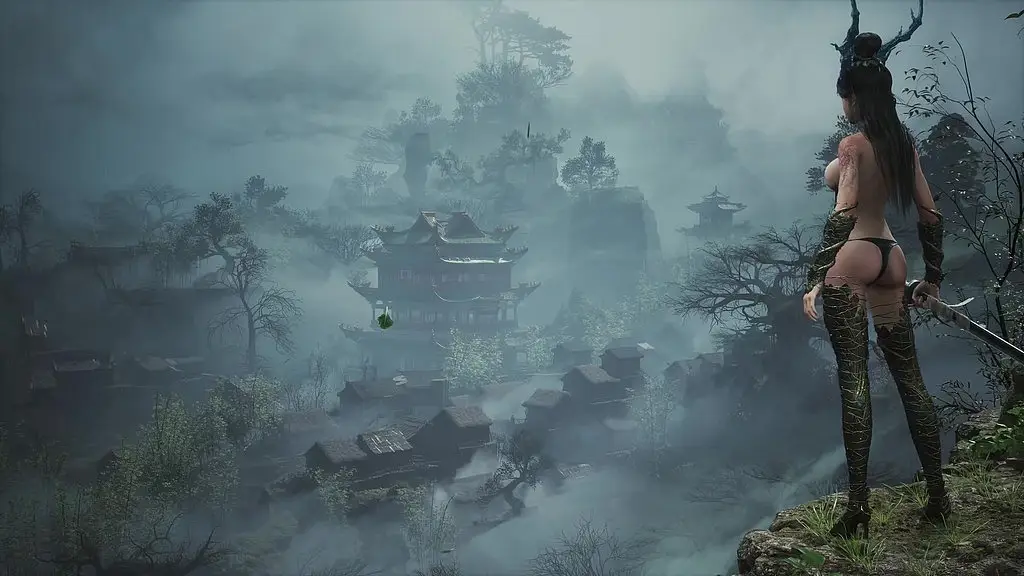 wuchang fallen feathers - nude mod - gameplay