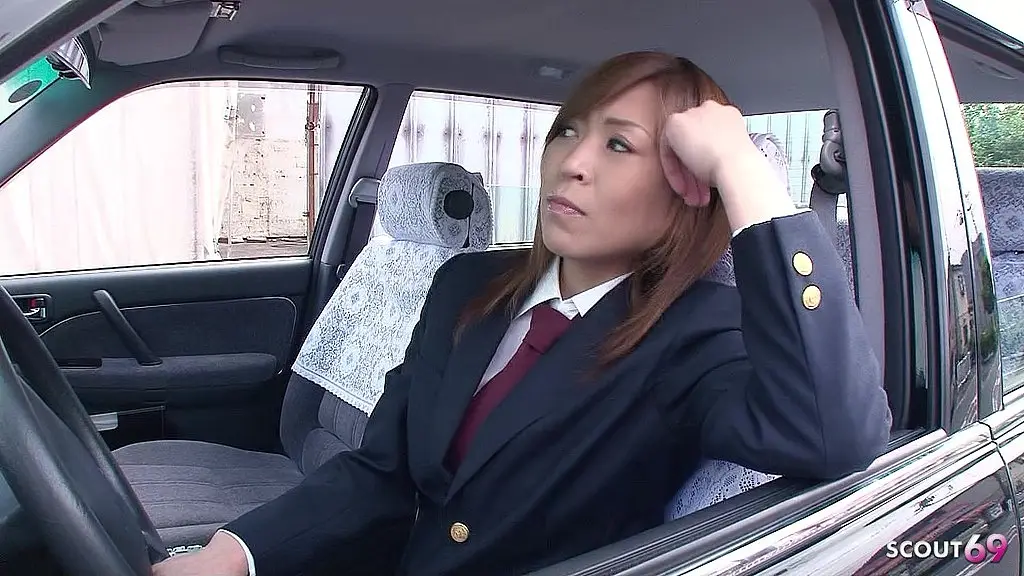 japanese nymphomaniac female taxi driver seduce boy to fuck in car at public place at full uncensored jav porn