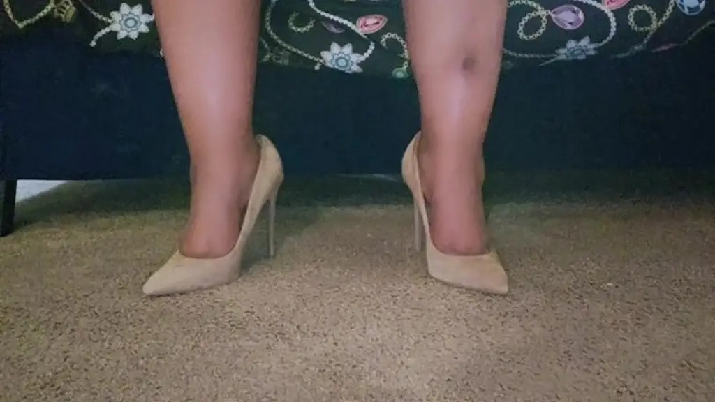 high heel tease