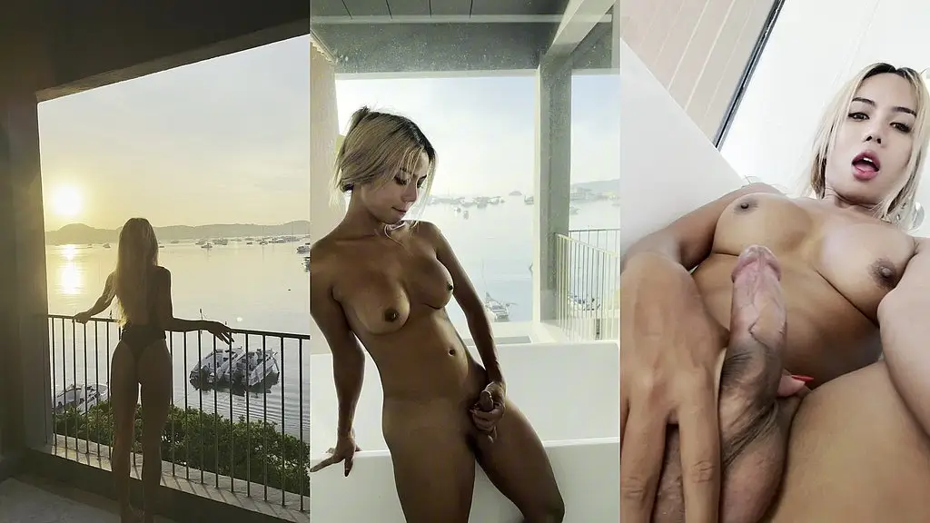 solo masturbation in bathtub