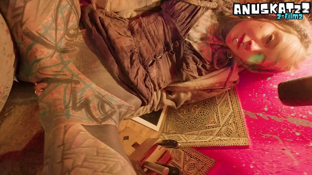 maid gets anal fucked in kitchen