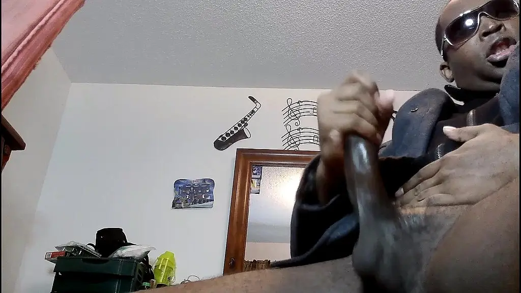 handsome black man making you a sissy training