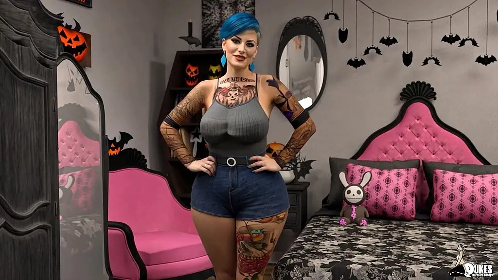 hot emo girl takes her step dads thick fat cock