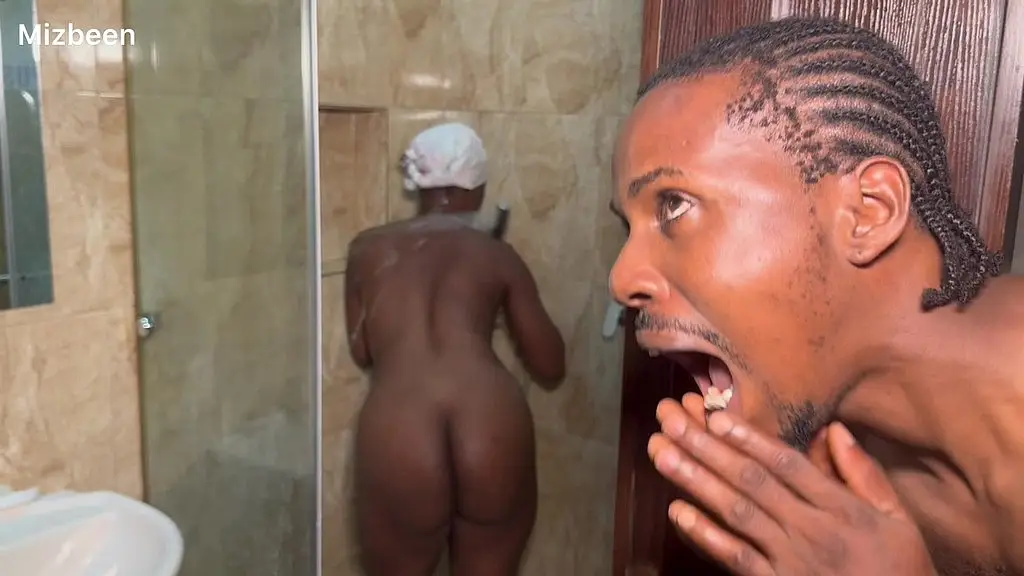 i caught my step son peeping, and gave him a hot bathroom fuck