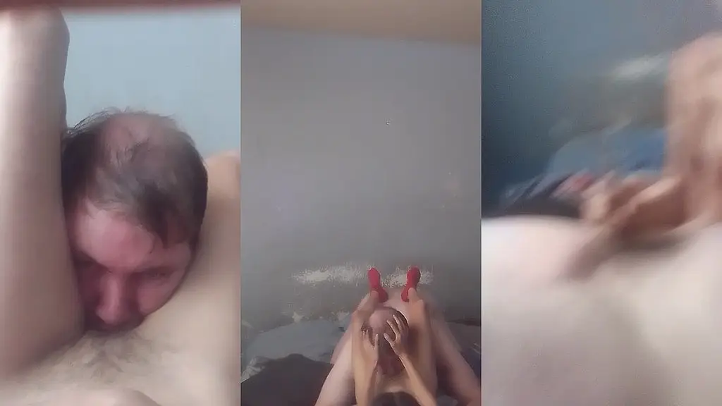 older man eating 18 year old petite teen small pussy and get handjob