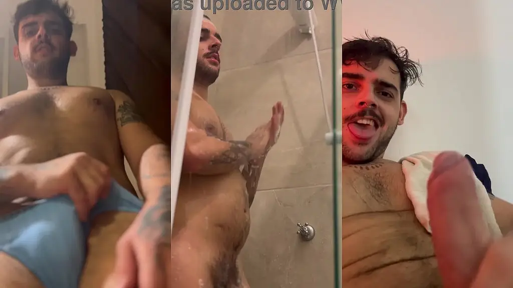 cheguei suadao da academia e com tesao pra gozar