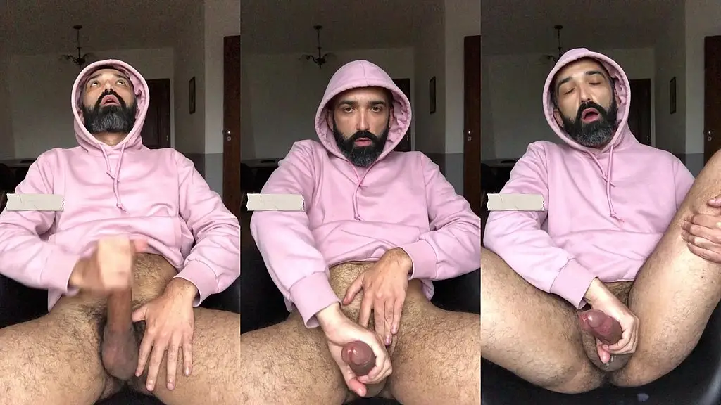 gozada farta do macho peludinho no frio