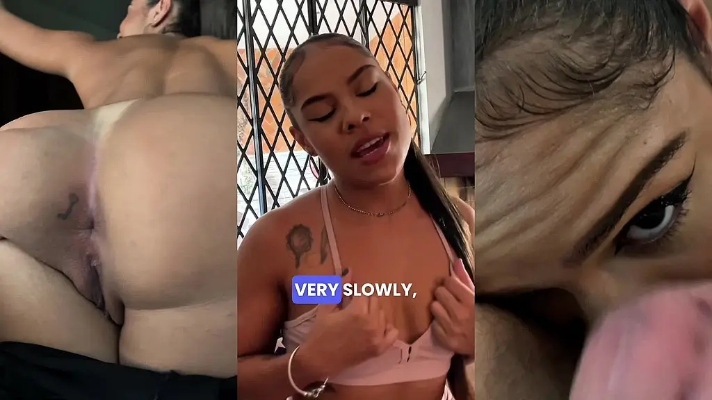 petite latina teen sloppy deepthroat rimjob pov - brunette gostosa cum in mouth