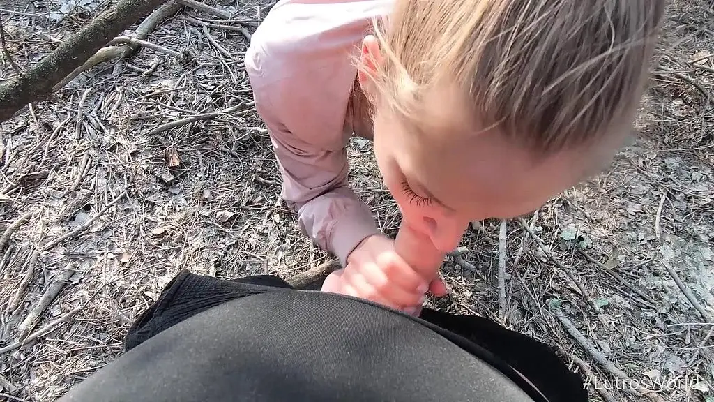 hot 18yo teen risky public pov blowjob - tiffany tatum
