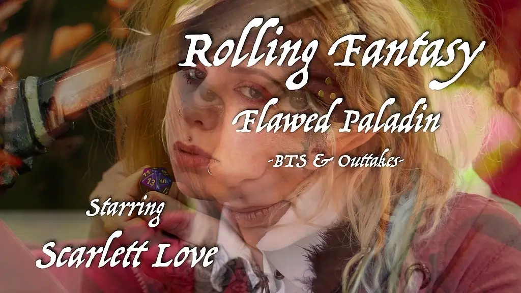 rolling fantasy: scarlett love s flawed paladin - bts & outtakes