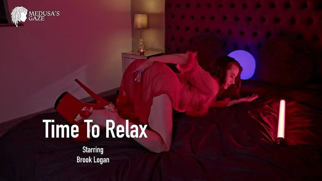 time to relax - starring brook logan