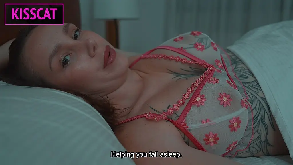 did step mom help virgin step son cum in share bed — did he cum inside step mommy?