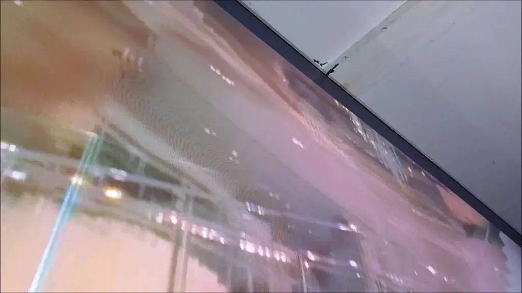 sloppy blowjob & swallow in front of the big screen one random night