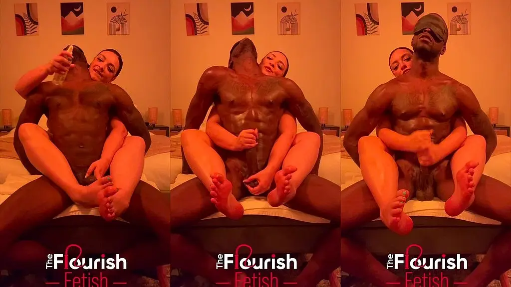 heavenlyxp feet jacks off big bbc ace hardz on flourish fetish