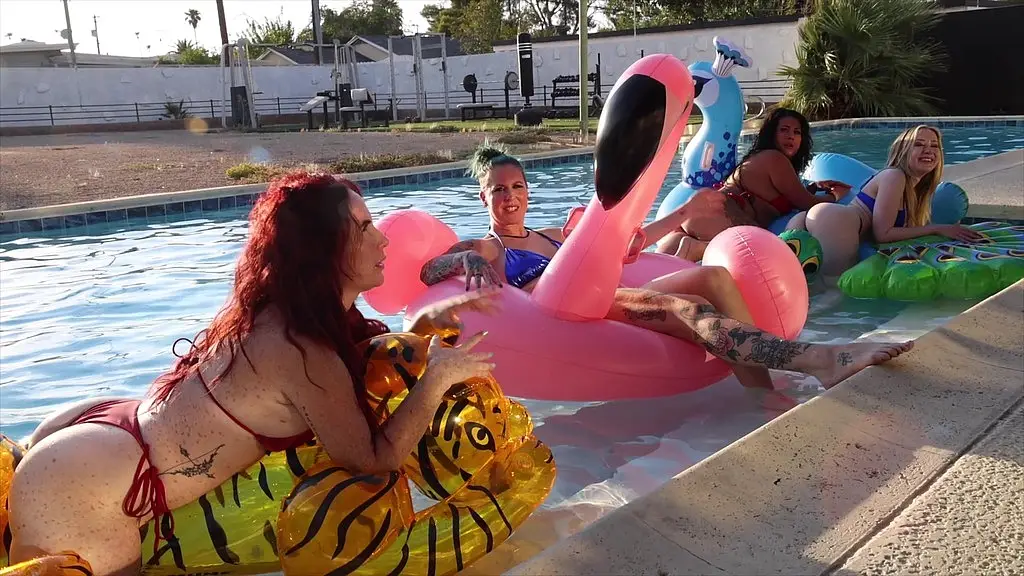 pool party orgy