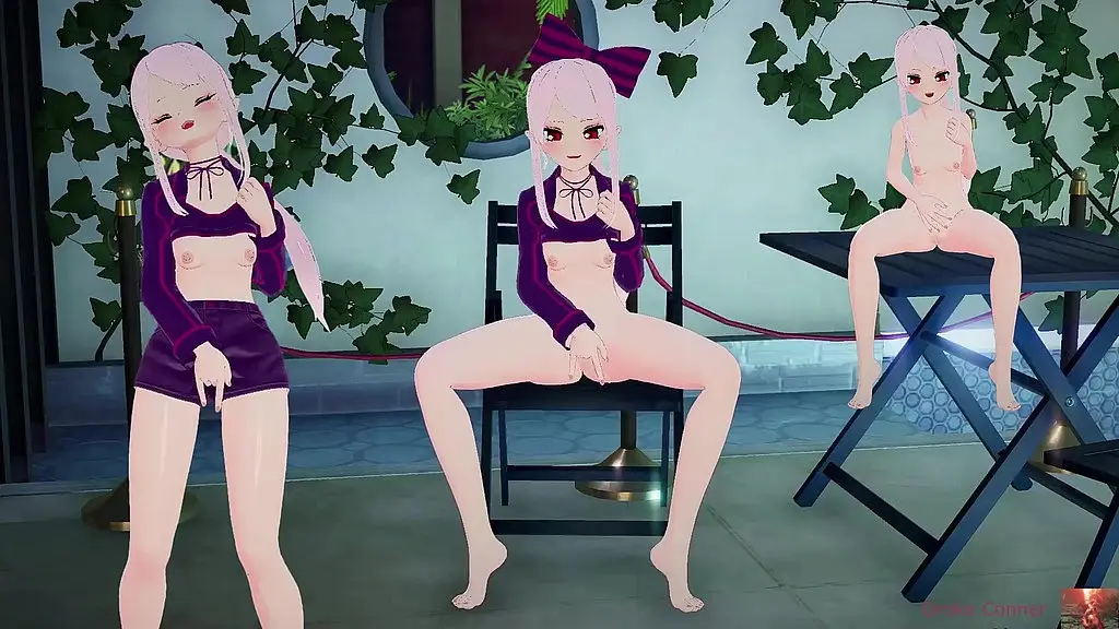 에로 애니메이션 백발 미녀가 야외 수영장에서 자위하다가 거대한 물보라처럼 솟구친다 asmr 샘플 1080p