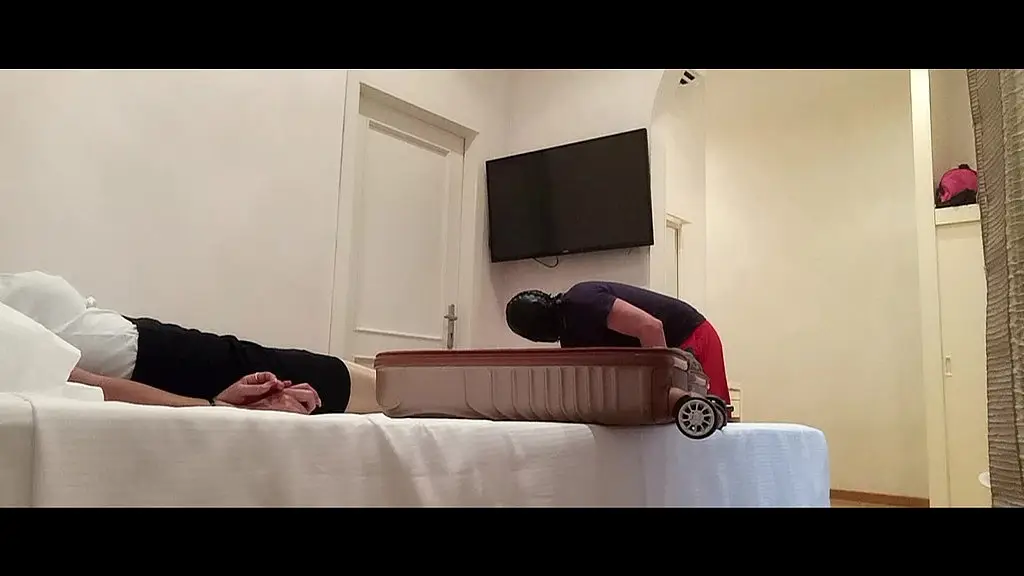 milf in stockings and heels, tied up and fucked