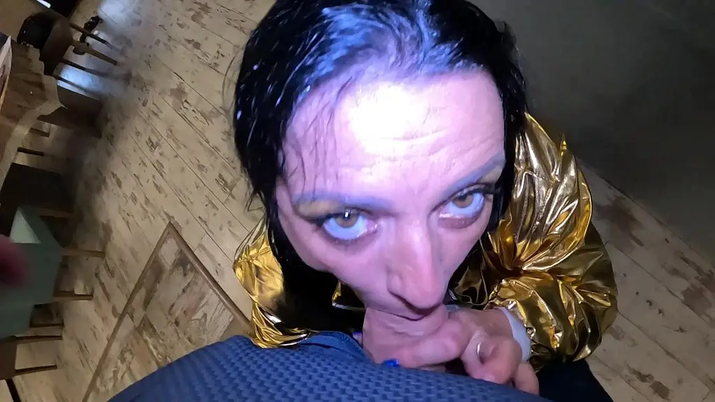 shiny cameltoe tease, hard spanking, deep blowjobs & rough doggy with double cumshot 302