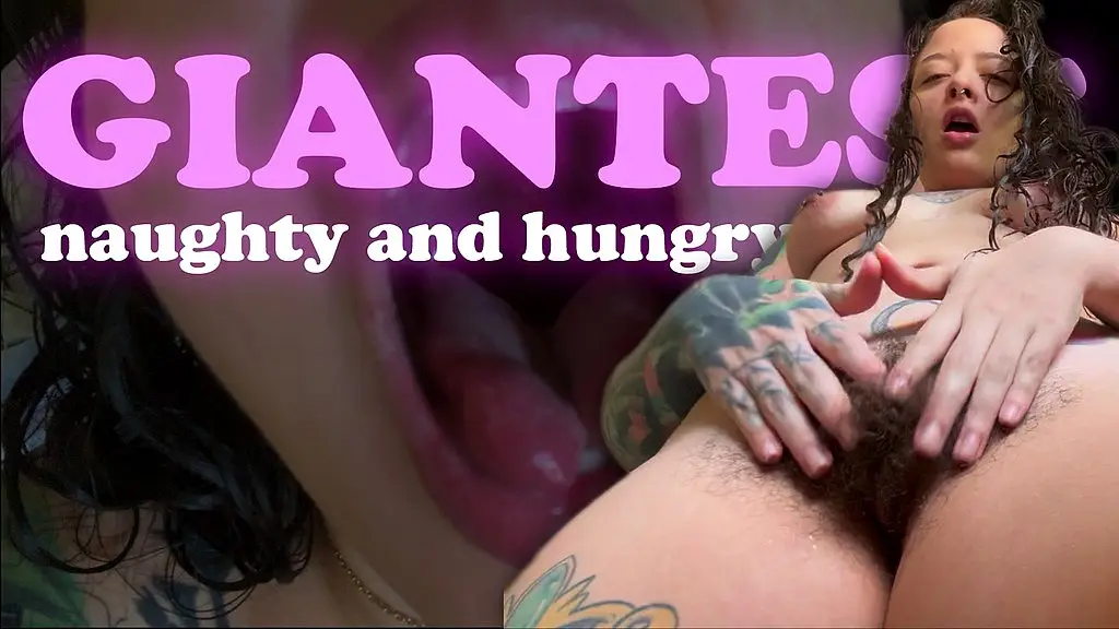 giantess catch you after shower and shows you her hairy body