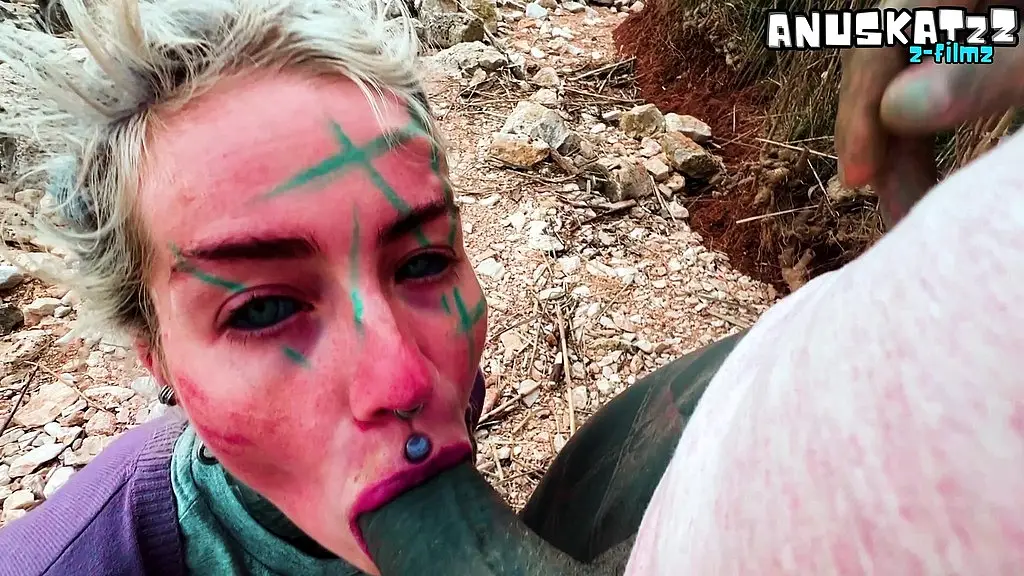 public blowjob and big load of cum on face