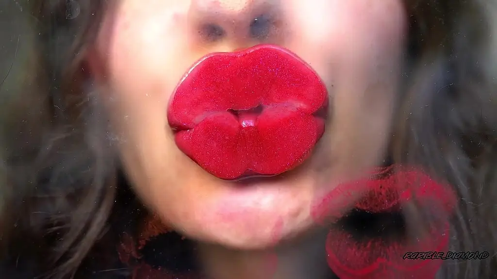 tender naughty red kiss