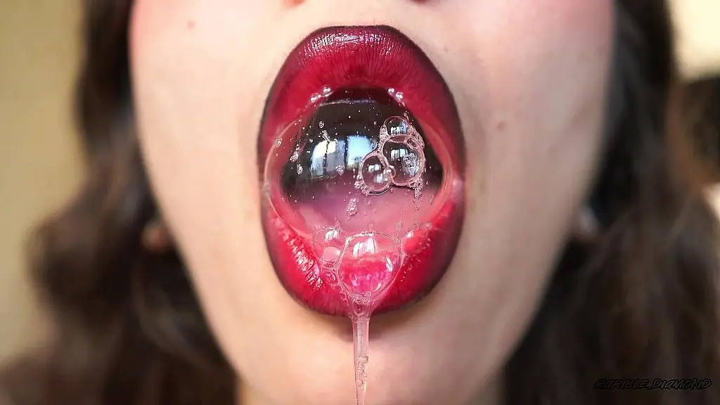 drool dripping from my tongue 6