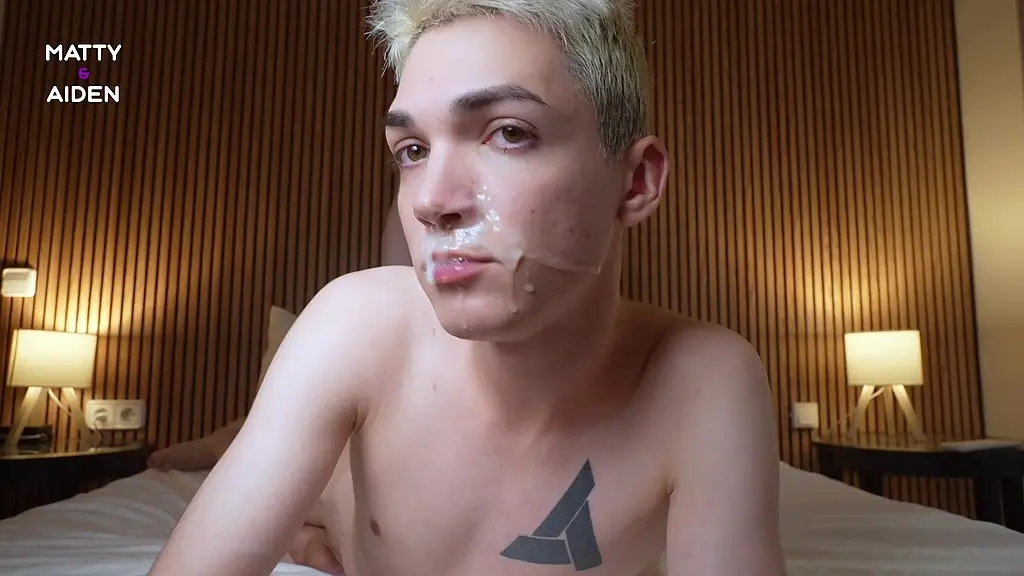 sucking delicious dicks and cum on the hotel