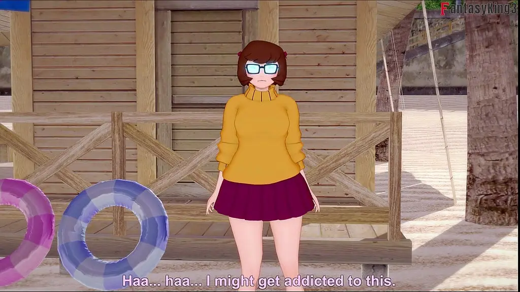 velma bikini fucked on the beach - pov - scooby doo - thanks
