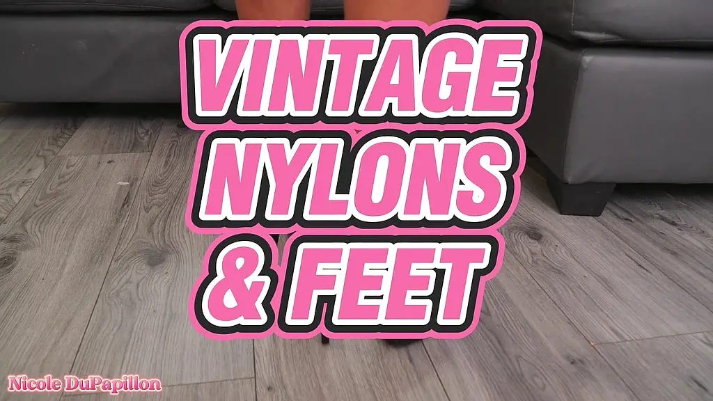 vintage nylons and feet