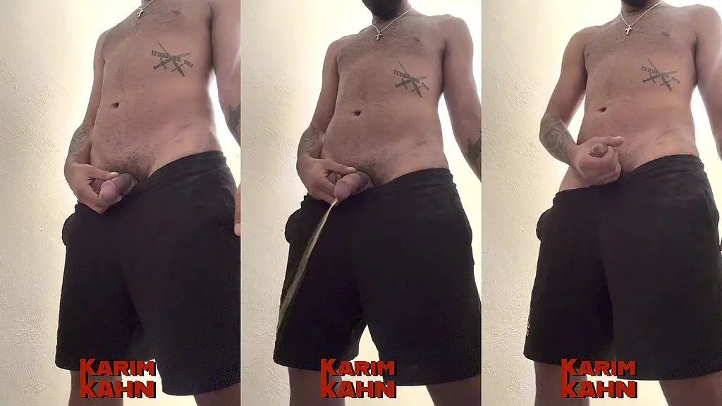 taking a piss in the morning