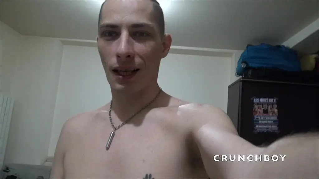 french bareback porn with slut boy creampie by the big dick o his friend