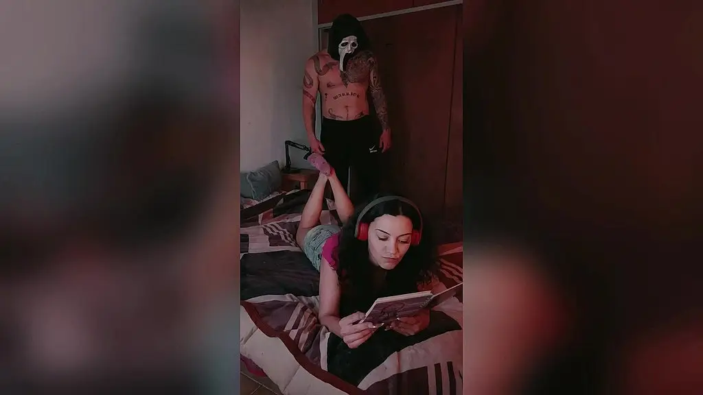 college girl and the muscular scream: intense anal